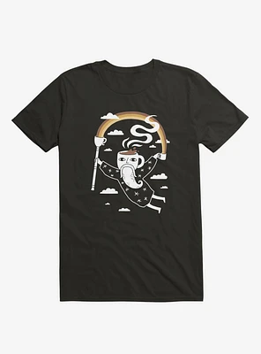 Joe The Coffee Wizard Black T-Shirt