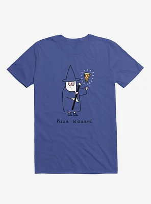 Pizza Wizard Royal Blue T-Shirt
