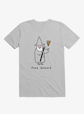 Pizza Wizard Silver T-Shirt