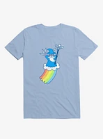 Rainbow Wizard Light Blue T-Shirt