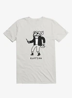 Ruffian Dog White T-Shirt