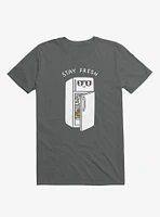 Stay Fresh Refrigerator Asphalt Grey T-Shirt