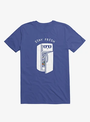Stay Fresh Refrigerator Royal Blue T-Shirt