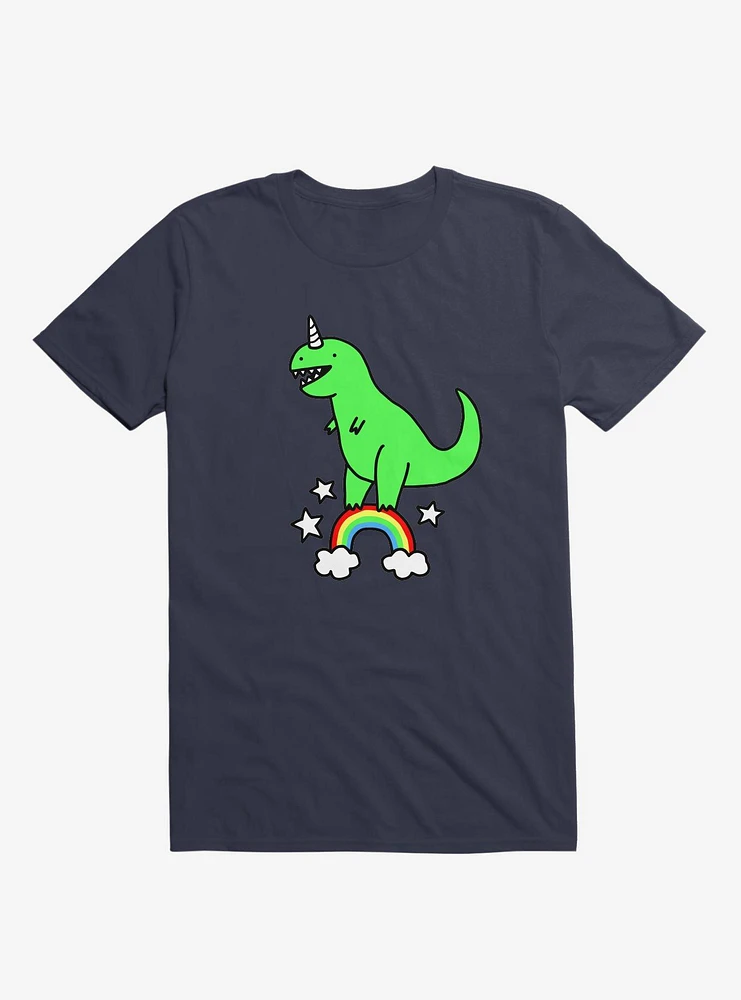 T-Rexicorn Navy Blue T-Shirt