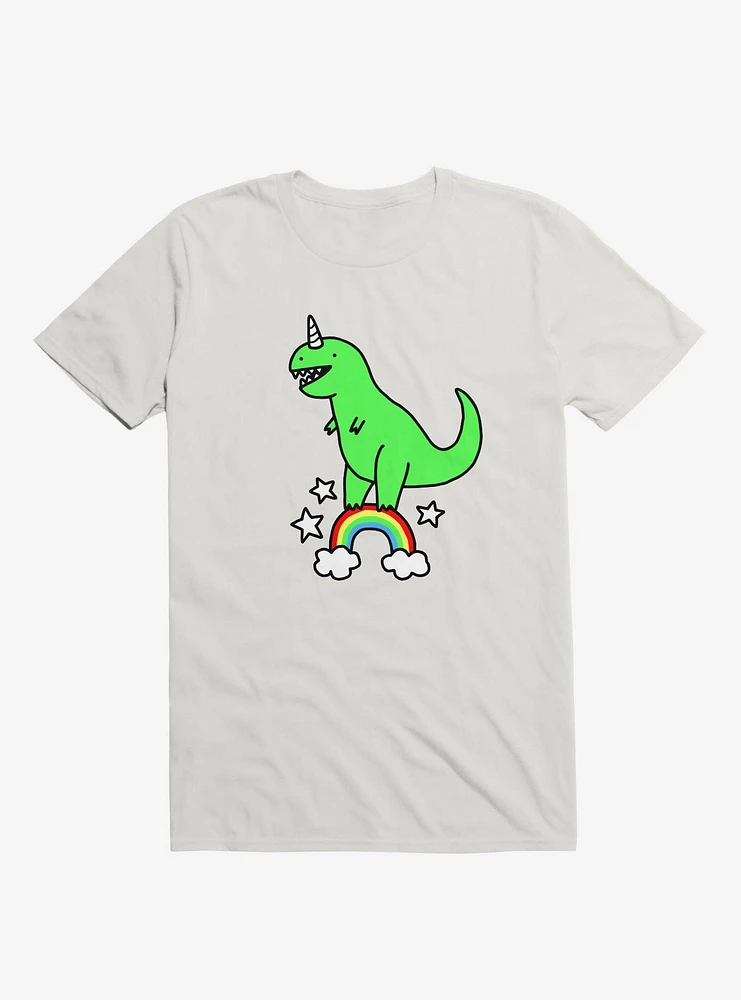 T-Rexicorn White T-Shirt