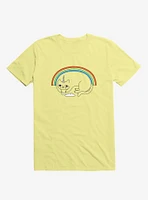 Unicat Unicorn Cat Yellow T-Shirt