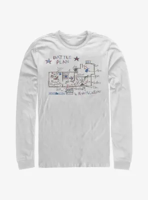 Home Alone Kevin's Plan Long-Sleeve T-Shirt