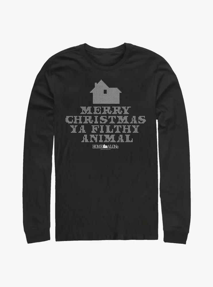Home Alone Merry Christmas Ya Filthy Animal Long-Sleeve T-Shirt