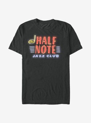 Disney Pixar Soul Half Note Neon Sign T-Shirt