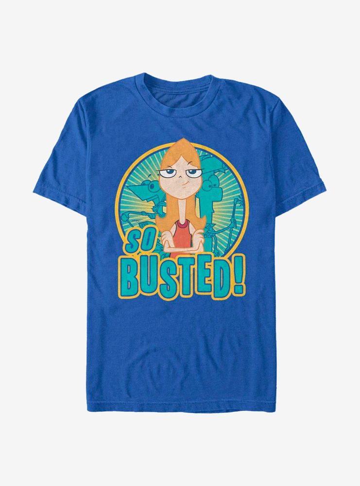 Disney Phineas And Ferb So Busted T-Shirt