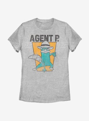 Disney Phineas And Ferb Agent P Womens T-Shirt