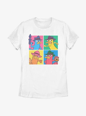 Disney Phineas And Ferb Agent P Boxes Womens T-Shirt