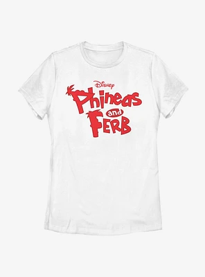 Disney Phineas And Ferb Logo Womens T-Shirt