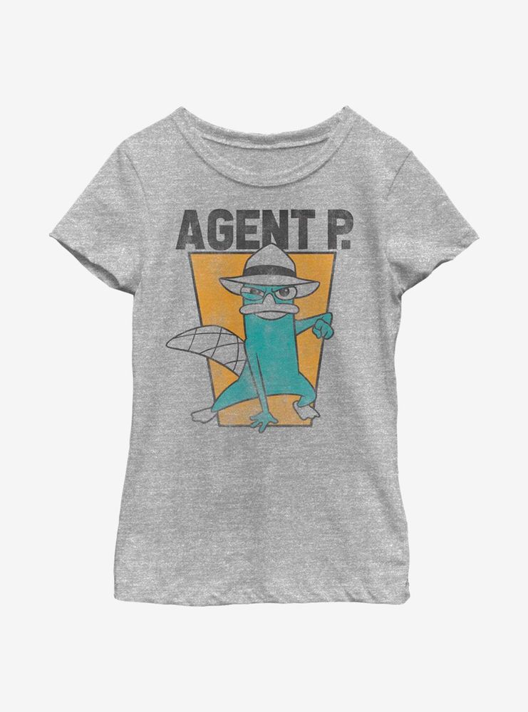 Disney Phineas And Ferb Agent P Youth Girls T-Shirt