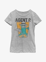 Disney Phineas And Ferb Agent P Youth Girls T-Shirt