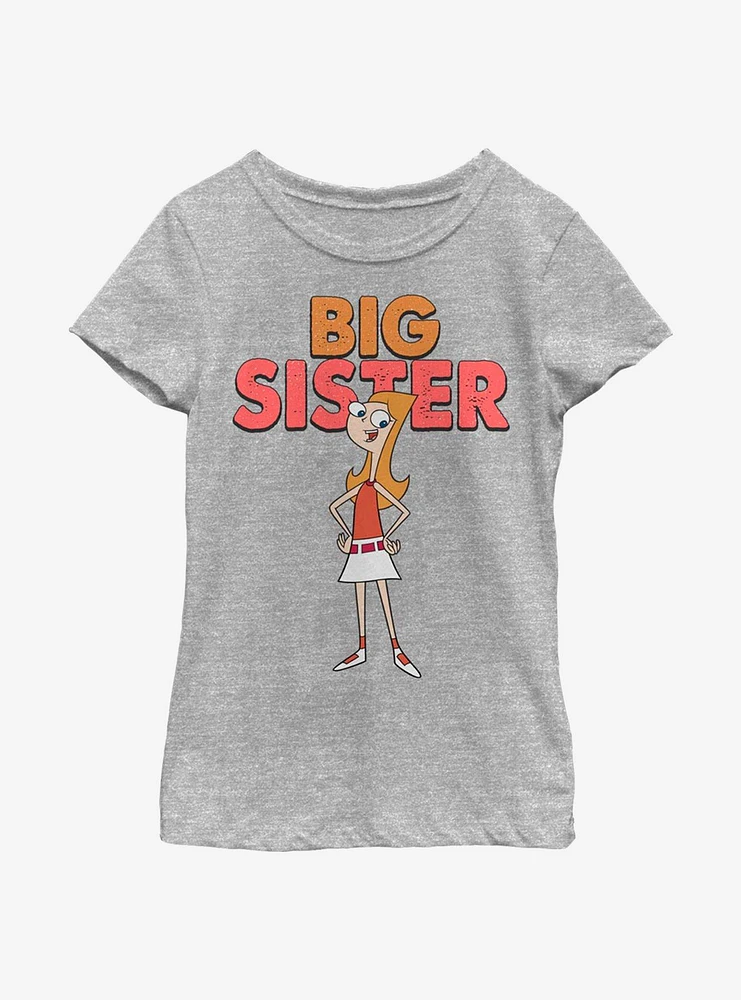 Disney Phineas And Ferb Candace Big Sister Youth Girls T-Shirt