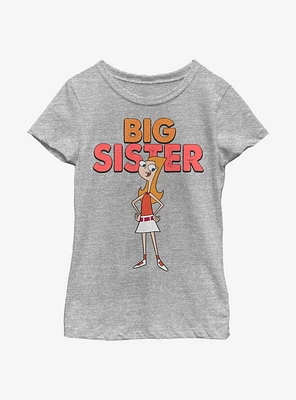 Disney Phineas And Ferb Candace Big Sister Youth Girls T-Shirt