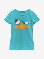 Disney Phineas And Ferb Perry Face Youth Girls T-Shirt