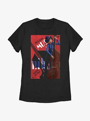 Disney Pixar Soul Miho On Bass Womens T-Shirt