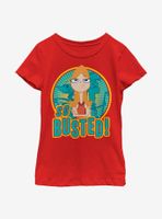 Disney Phineas And Ferb So Busted Youth Girls T-Shirt