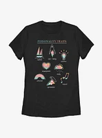 Disney Pixar Soul Personality Textbook Womens T-Shirt
