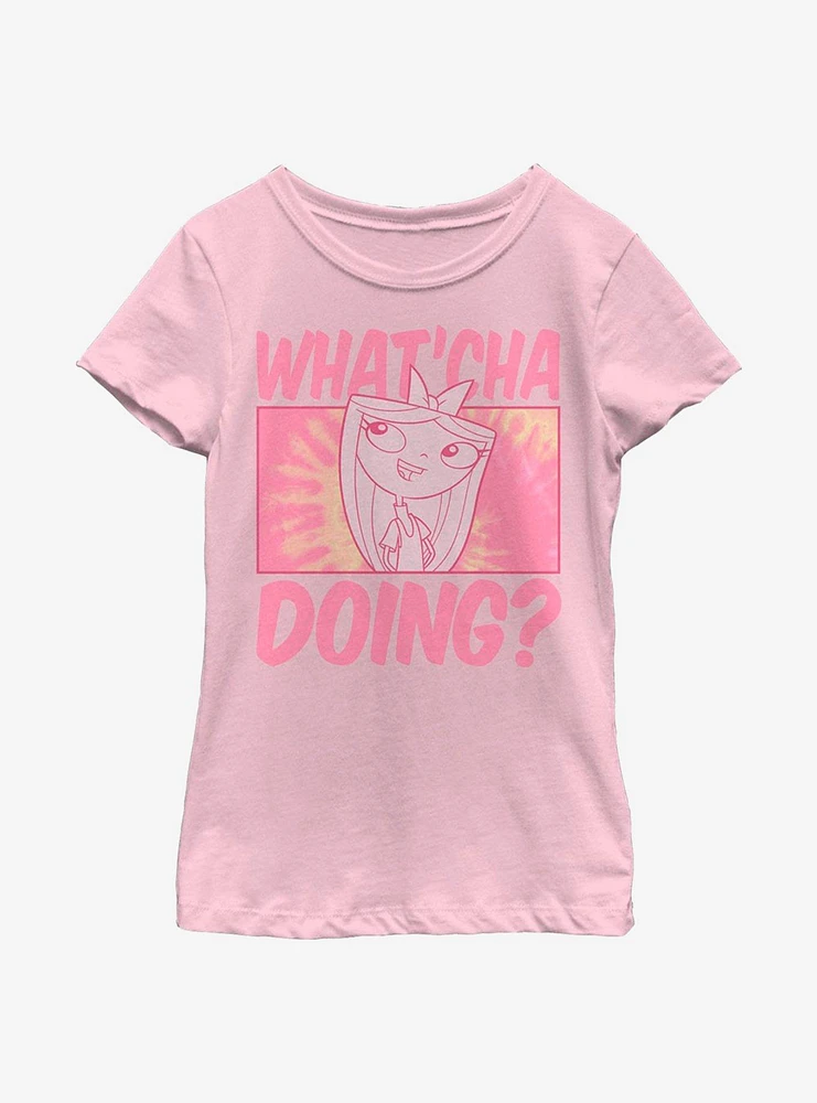 Disney Phineas And Ferb Isabella Whatcha Doing Youth Girls T-Shirt