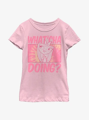 Disney Phineas And Ferb Isabella Whatcha Doing Youth Girls T-Shirt