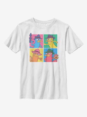 Disney Phineas And Ferb Agent P Boxes Youth T-Shirt