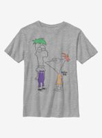 Disney Phineas And Ferb Boys Of Summer Youth T-Shirt