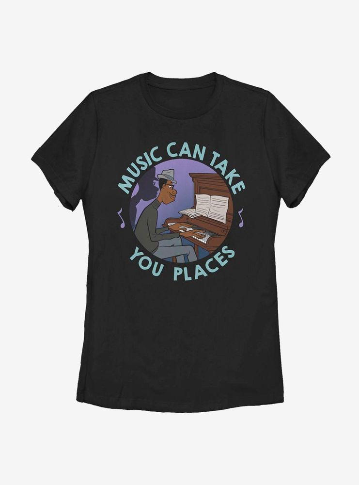 Disney Pixar Soul Take You Places Womens T-Shirt