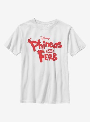 Disney Phineas And Ferb Logo Youth T-Shirt