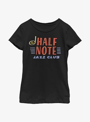 Disney Pixar Soul Half Note Neon Youth Girls T-Shirt