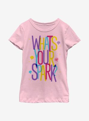Disney Pixar Soul Colorful Spark Youth Girls T-Shirt