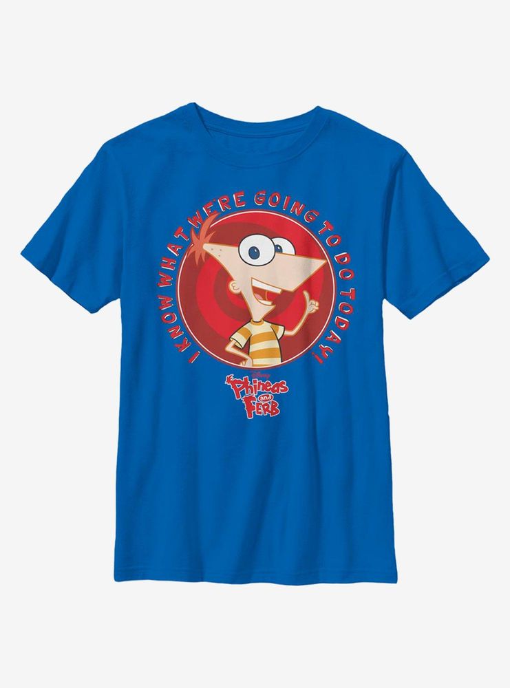 Disney Phineas And Ferb Do Today Youth T-Shirt