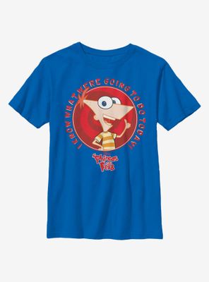 Disney Phineas And Ferb Do Today Youth T-Shirt