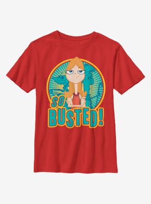 Disney Phineas And Ferb So Busted Youth T-Shirt