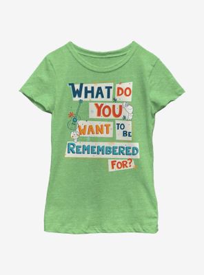 Disney Pixar Soul Remember Jazz Youth Girls T-Shirt