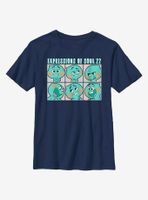 Disney Pixar Soul Expressions Of 22 Youth T-Shirt