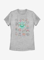 Disney Pixar Soul Personality Grid Womens T-Shirt