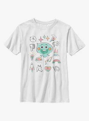 Disney Pixar Soul Personality Grid Youth T-Shirt