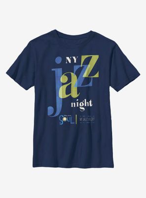 Disney Pixar Soul NY Jazz Night Youth T-Shirt