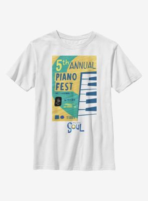 Disney Pixar Soul Piano Fest Youth T-Shirt