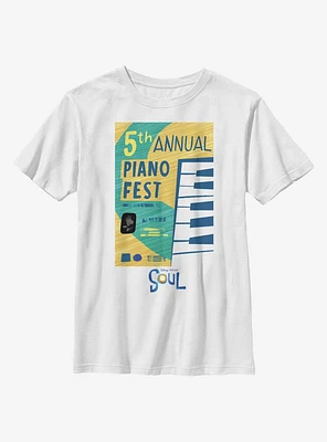 Disney Pixar Soul Piano Fest Youth T-Shirt