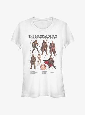 Star Wars The Mandalorian This Is Way Textbook Girls T-Shirt