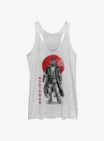 Star Wars The Mandalorian Sumi-e Ink Greef Karga Girls Tank