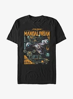 Star Wars The Mandalorian Razor Crest T-Shirt
