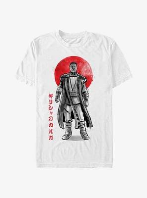 Star Wars The Mandalorian Sumi-e Ink Greef Karga T-Shirt