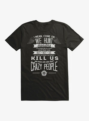Supernatural Crazy People T-Shirt
