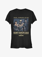 Star Wars The Mandalorian Bounty Hunter's Guild Girls T-Shirt