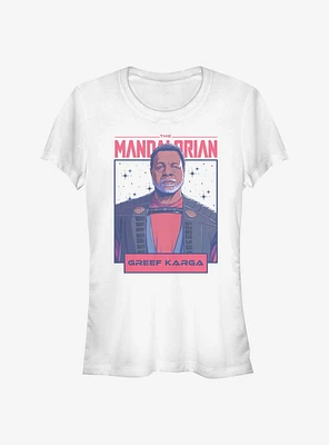 Star Wars The Mandalorian Greef Karga Stellar Girls T-Shirt